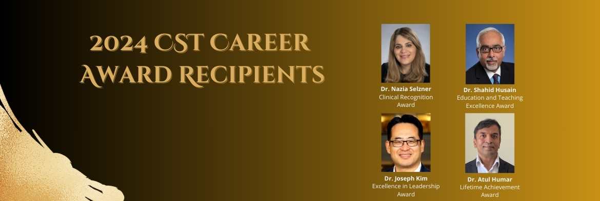 Extend your congratulations to all of our 2024 CST Award Recipients. View the full list.